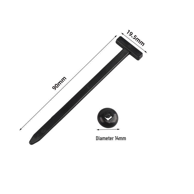 

Multi-Functional Cable Tie and Rivet for Car Engine, Fender, and Trunk Fixing
