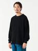 B:MING LIFE STORE by BEAMS Men's Waffle Long Sleeve T-Shirt, Black, Size XL