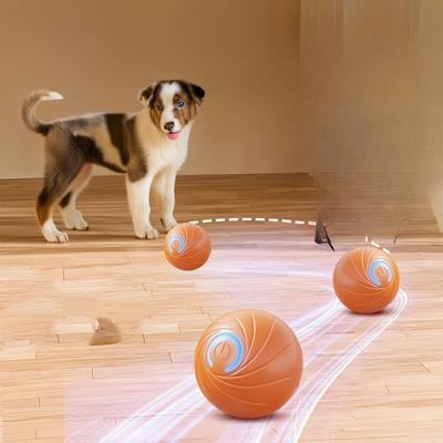 New Pet Jumping Ball Pet Dog Toy Ball Bite-resistant Elastic Ball Self-entertainment Dog Automatic Gravity Jumping Ball