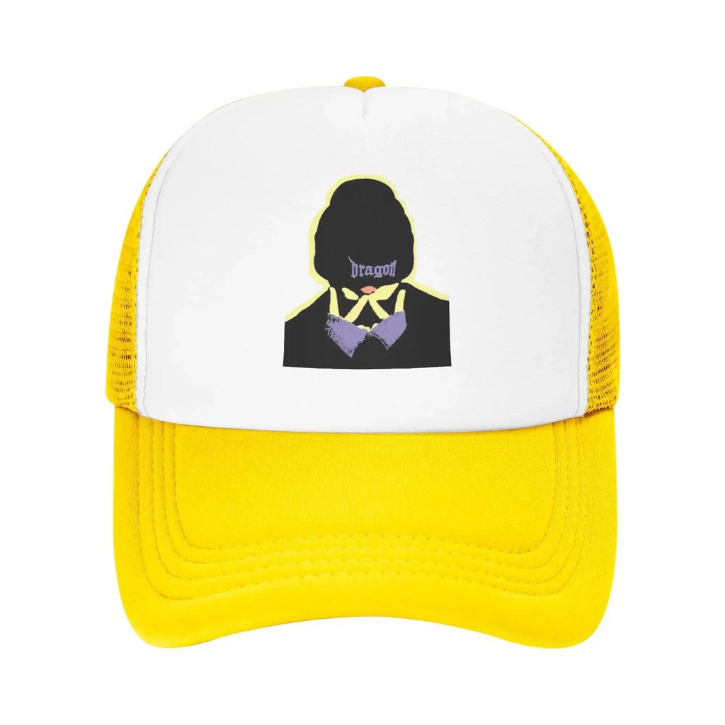 2025 Cool Dragon Kpop Music Sing For DG Fans Custom Mesh Baseball Caps For Mens  Printing Female Beach Coquette Hat Peaked Cap