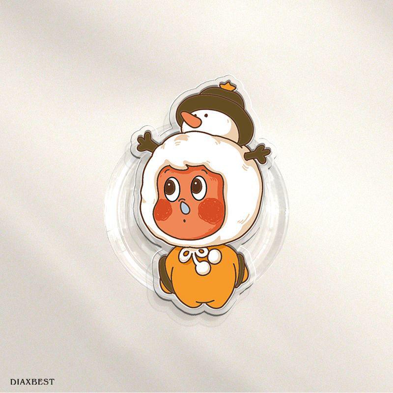 Star People Retractable Rotatable Phone Stand: Cute, Funny, Adhesive Airbag Support for Desk and Drama Watching.