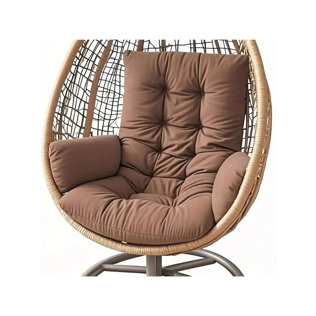 Thickened Waterproof Outdoor Hanging Basket Cushion, Suitable for Chairs, Hanging Baskets, and Lounge Chairs