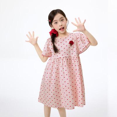Girls' Cartoon Princess Summer Dress