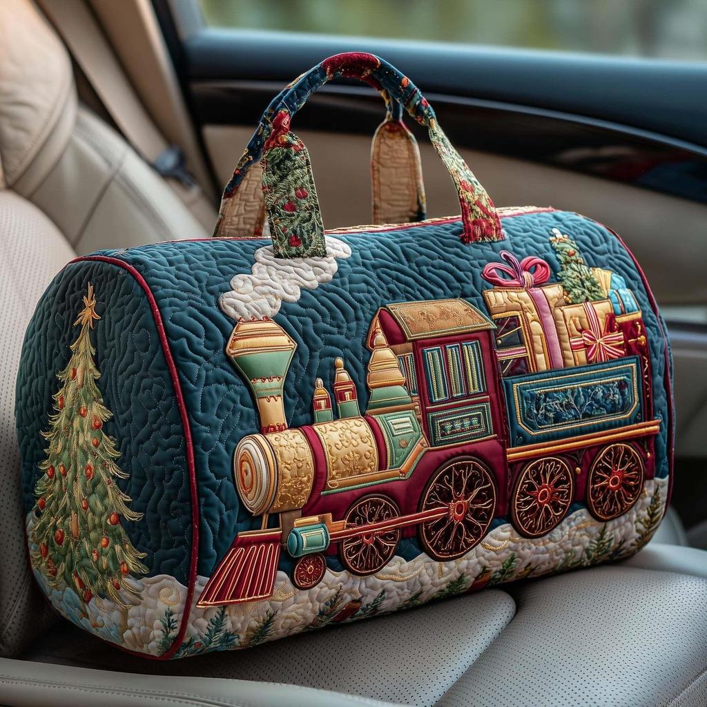 3D-gedruckte gesteppte Baumwoll-Reisetasche - Damen Yoga-Tote-Handtasche