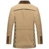 Spring and Autumn Men's Casual Middle-aged Jacket Men's Jacket Fashion Suit Collar Jacket Non-ironing Small Suit Men's