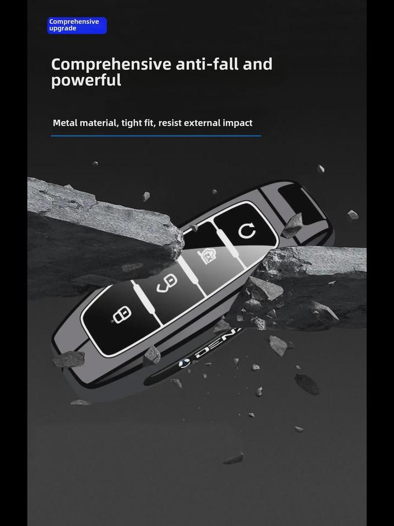 Denza N7 Schlüsselabdeckung: Passend für 24 Modelle, kompatibel mit N8-, D9-, D9dmiev-, Z9- und Z9GT-Autos; Herren Autotasche & Schnallenschale