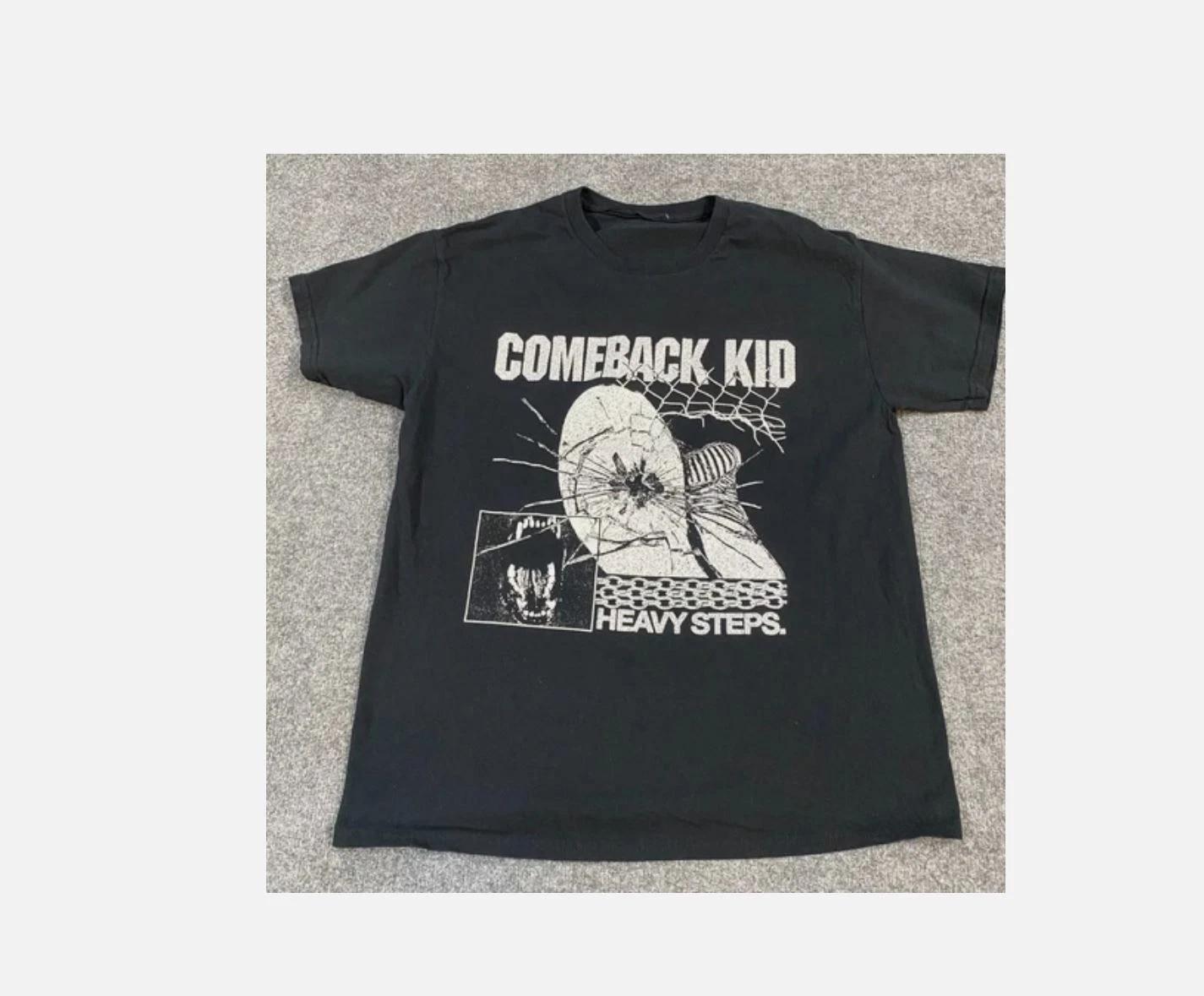 

Comeback Kid Band Black Heavy Cotton Size S-5XL T-Shirt 4XL