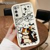 Phone Case: 2D flat, suitable for Samsung Galaxy A34 A35 M05 M06 S20 S22 S21 FE Plus 5G protective case, vampire three-flower cat, perfect Christmas a