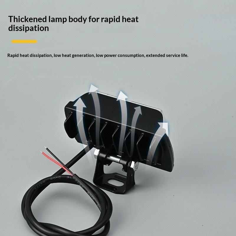 Motorrad LED Blinker Fahrlicht Nebelscheinwerfer Zusatzscheinwerfer 4 Farben Licht Für Atv Suv Utv Motorrad Zubehör Licht