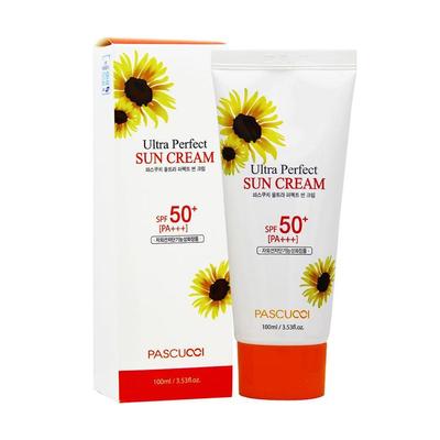Солнцезащитный крем SPF50+PA+++ Защита от ультрафиолета 100 мл Прилипает к коже Солнцезащитная основа Макияж Уход за кожей Корейская косметика