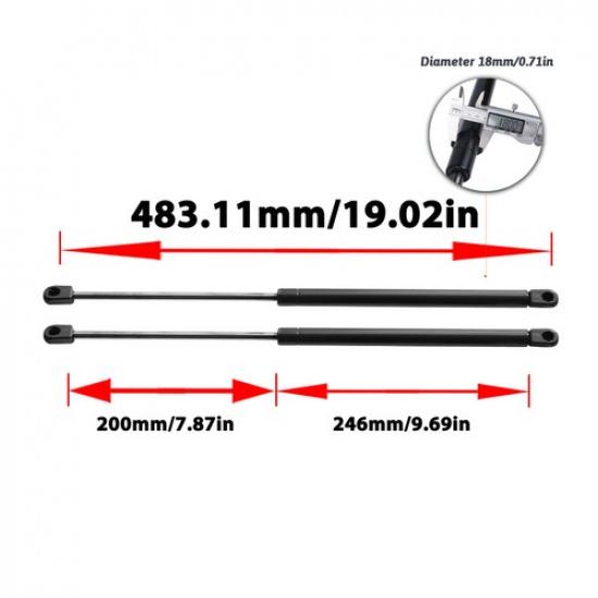 For Ford Focus Hatchback Rear Hatch Tailgate Lift Support Gas Shock Struts 2Pcs