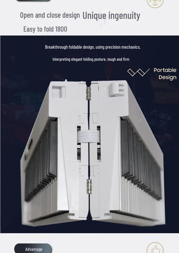 88-Key Folding Electronic Piano with Weighted Hammer Action, MIDI, CE Certified.