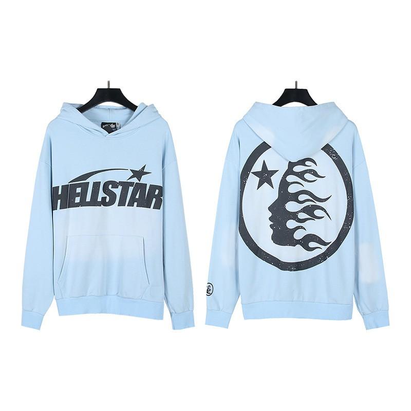 Mens Womens Oversized Hooded Sweatshirt Streetwear Vintage Washed Cotton Pullover Casual Long Sleeve