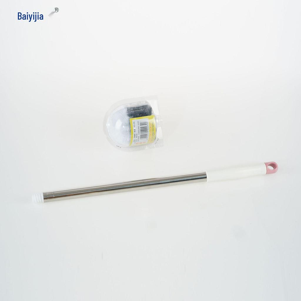 Zhongxin Round Head Long Handle Toilet Brush - No Dead Corner Design