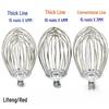 Lifeng B20 Commercial 20L Stainless Steel Egg Beater and Whisk