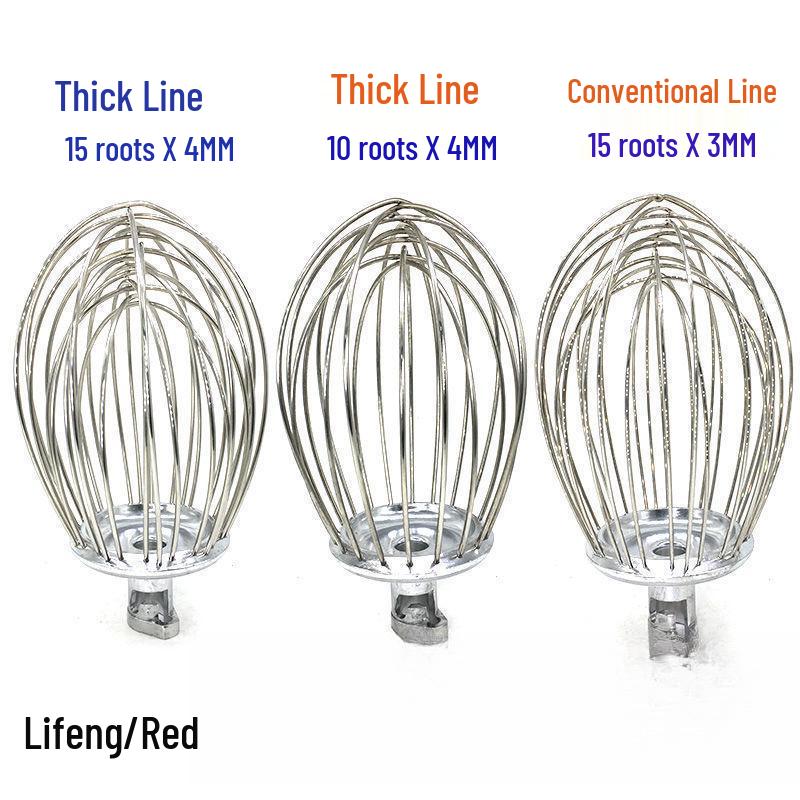 Lifeng B20 Commercial 20L Stainless Steel Egg Beater and Whisk