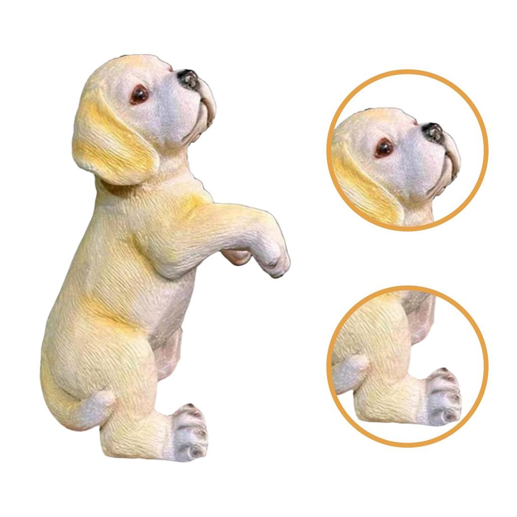 Flower Pot Hugger Figurine Garden Animal Statue for Garden Landscaping Lawn