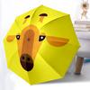 1pc Giraffe Face Automatic Open/Close Umbrella 8-Rib Strong Frame, Portable Travel Umbrella for Women & Men, Birthday Gift Parties 006