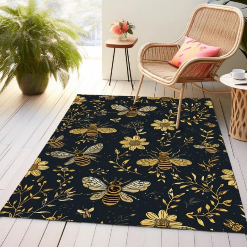 Vintage Goth Teppich für gotische Heimdeko Lila Rokoko Teppich Gotischer Fledermaus Teppich Schlafzimmerteppich für eklektische Heimdeko Halloween Dekoration