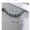 Chain tail water drop brand pearl buckle extension chain water drop buckle twist chain lobster buckle accessories chain