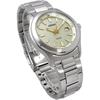 Seiko Solar Quartz SBPN069 Men's Watch Silver Champagne Color Stainless Steel 100M Water Resistant
