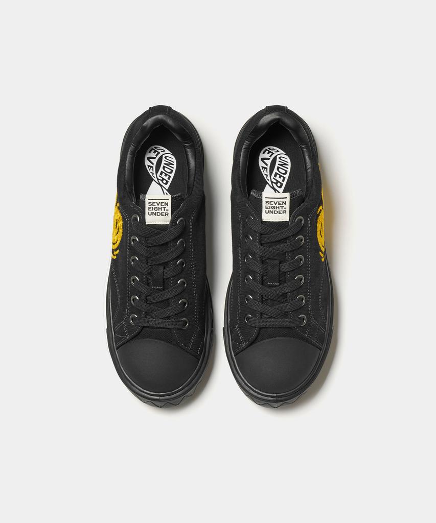 78Under M-2 Graphic Low Top_Ash Black