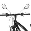 1 Pair Cycling Mountain Bike Handlebar Back View Mirror 360 Rotation with   Reflectors