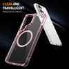 HD Clear Anti-yellowing Alloy Lens Shockproof Case For Samsung Galaxy S26 Ultra S25 S24 S23 Plus For Magsafe Charge Phone Cover