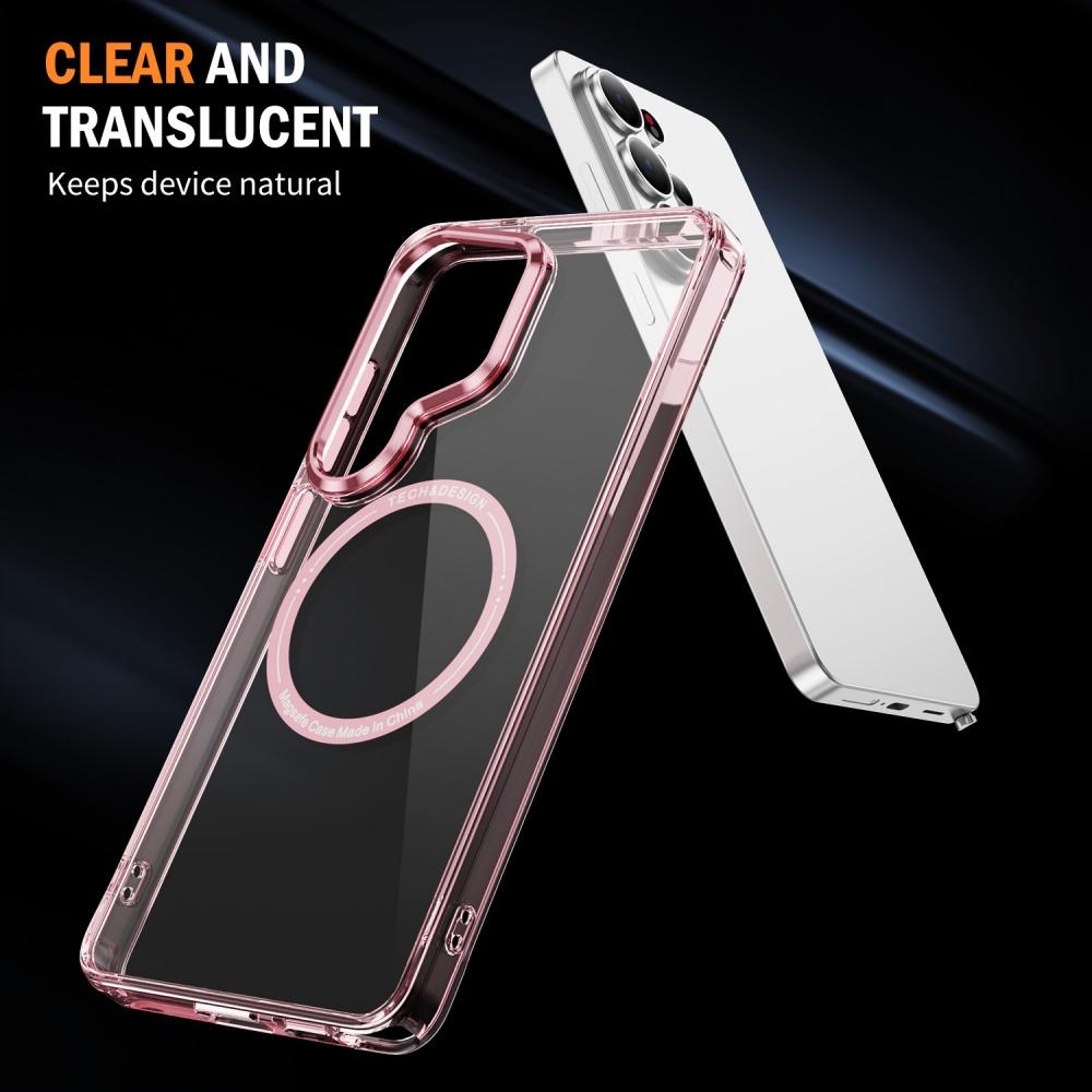 HD Clear Anti-yellowing Alloy Lens Shockproof Case For Samsung Galaxy S26 Ultra S25 S24 S23 Plus For Magsafe Charge Phone Cover