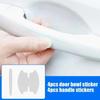 8 Piezas TPU Adhesivo Antiarañazos para Cuenco de Puerta de Coche Transparente Adhesivo Protector para Manija de Cuenco de Puerta Película para Superficie de Pintura Calcomanías Accesorios para Coche