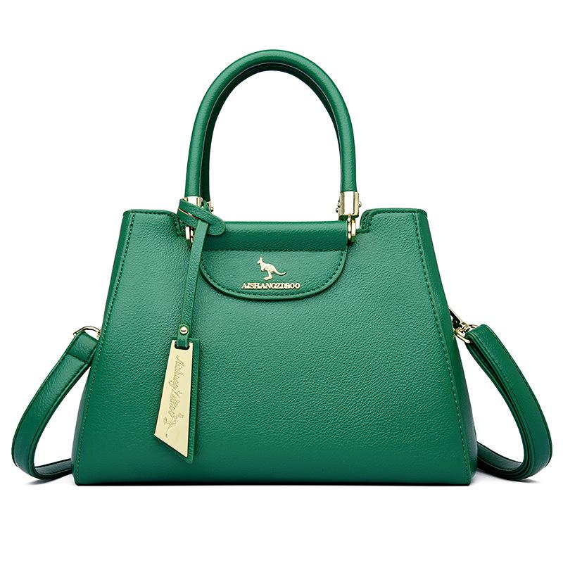 Handbag 2025 new simple women's shoulder bag to work commuting large-capacity tote bag can be messenger