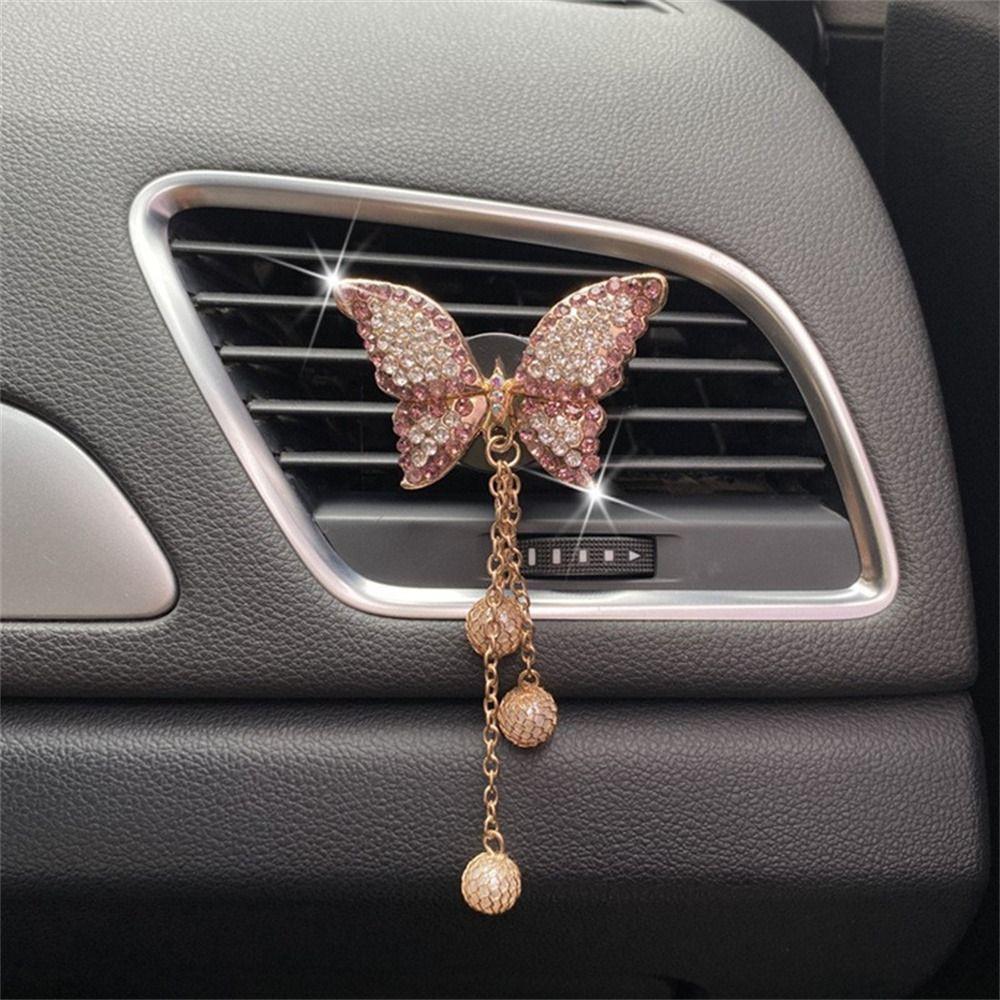 

Car Air Freshener Car Aromatherapy Clip Car Perfume Clip Outlet Vent Clip Air Outlet Decoration Purple pendant