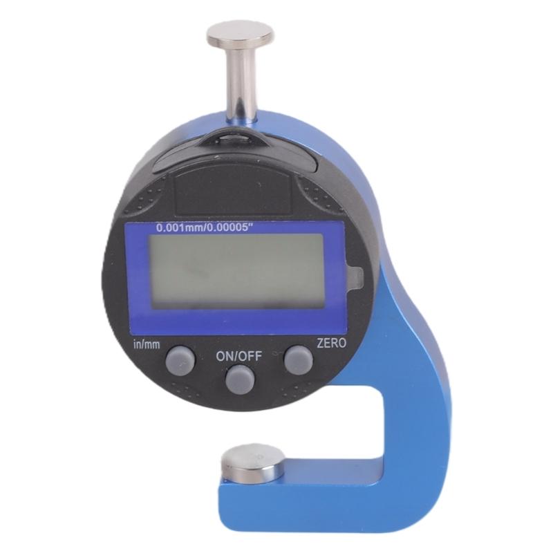

Digital Leathers Thickness Measuring Instrument Versatile Tool Handy Measuring Device for Jewelry Fabric & Metal Film 1