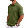 Men’s Casual Polo Shirt Short Sleeve Breathable Classic Fit Top for Everyday Outdoor Wear mens polo shirts short sleeve golf polos for men