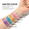 Glitter Stick for Body Art - Portable Shimmer Gel with Sequins, Sparkling Festival & Party Makeup for Face, Hair, Mardi Gras
