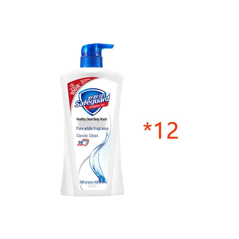 

Safeguard Pure White Fresh Scent Body Wash, 460g (12-Pack)