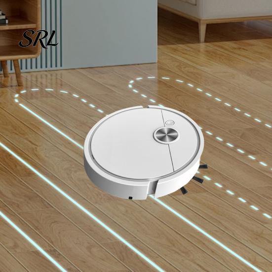 Kompaktowy Odkurzacz Samochodowy Mini Robot Sprzątający, 3 w 1 Odkurzacz Robotyczny z Funkcją Zamiatania i Mopowania, Różowy Cienki Bezprzewodowy Samoczynnie Ładujący się Mop do Domowego Twardego Podłogi