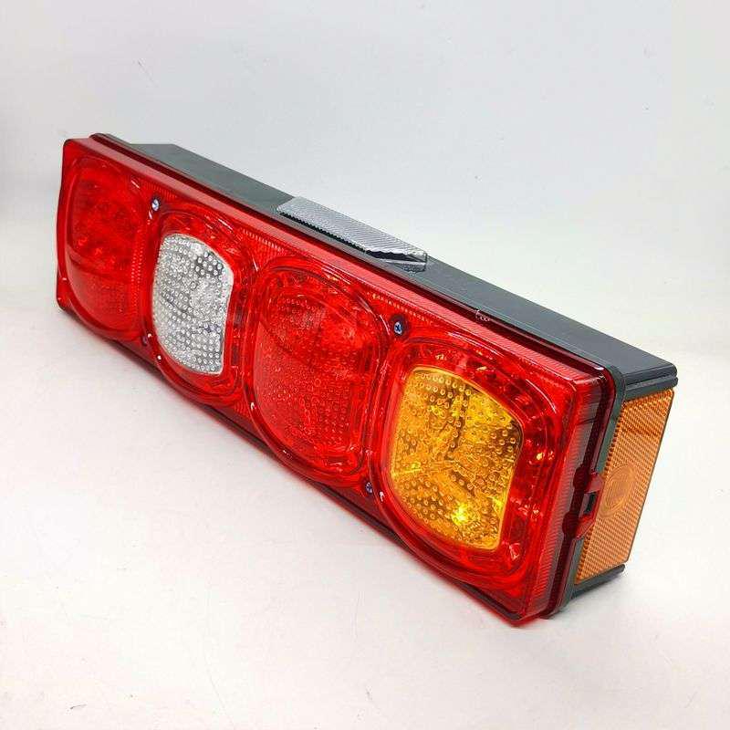 Compatible LED Rear Tail Light Assembly for Shacman Delong X3000, New M3000, F3000 - Universal Brake Light Parts.