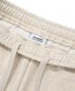 COVERNAT One-Pleat Semi-Wide Fit Sweatpants Oatmeal