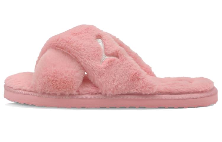PUMA Fluff X Strap Slide Lotus Women s 384936-03 35.5