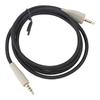 Headset Cable 3.5mm OFC Replacement for MMX100 Headphone Plug and Play PC Computer Accessories 1.2m Gray