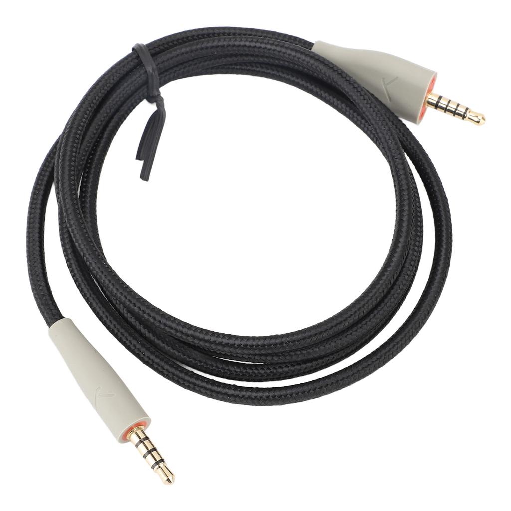 Headset Cable 3.5mm OFC Replacement for MMX100 Headphone Plug and Play PC Computer Accessories 1.2m Gray