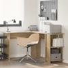 L shaped Desk Sonoma Oak 140 x 113.5 x 75 cm Particleboard