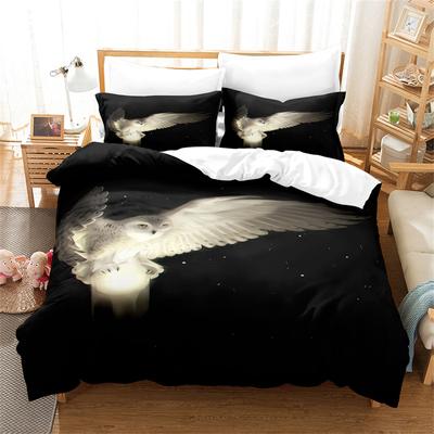 Animal Eagle Digital Printing Bedroom Bedding Three Piece Soft Duvet Cover Fashion Comfortable Quilt Cover Pillow Cover