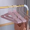 10Pcs Metal Traceless No-Slip Clothes Hangers Durable Strong Clothes Racks Household Space Saver For Organization Of Bedroom