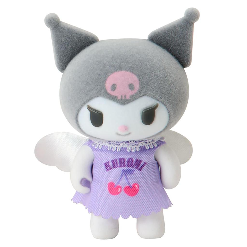 Sanrio Kuromi Flocked Doll Angel 396702 (Pitatto Friends Mini) – For Ages 15+
