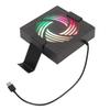 Game Console Cooling Fan Professional Efficient Low Noise 3 Levels Adjustment USB External Cooling