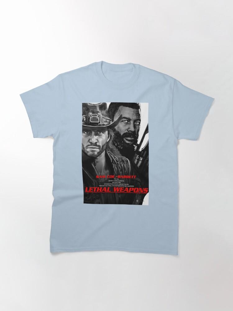 Lethal Weapon Lethal Weapon Riggs Murtaugh Movie Poster Design Classic T-Shirt