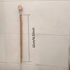 Rustic Hemp Rope Toilet Paper Holder - Self-Adhesive Wall Mount Bathroom Tissue Storage with Wooden Knob, Natural Braided