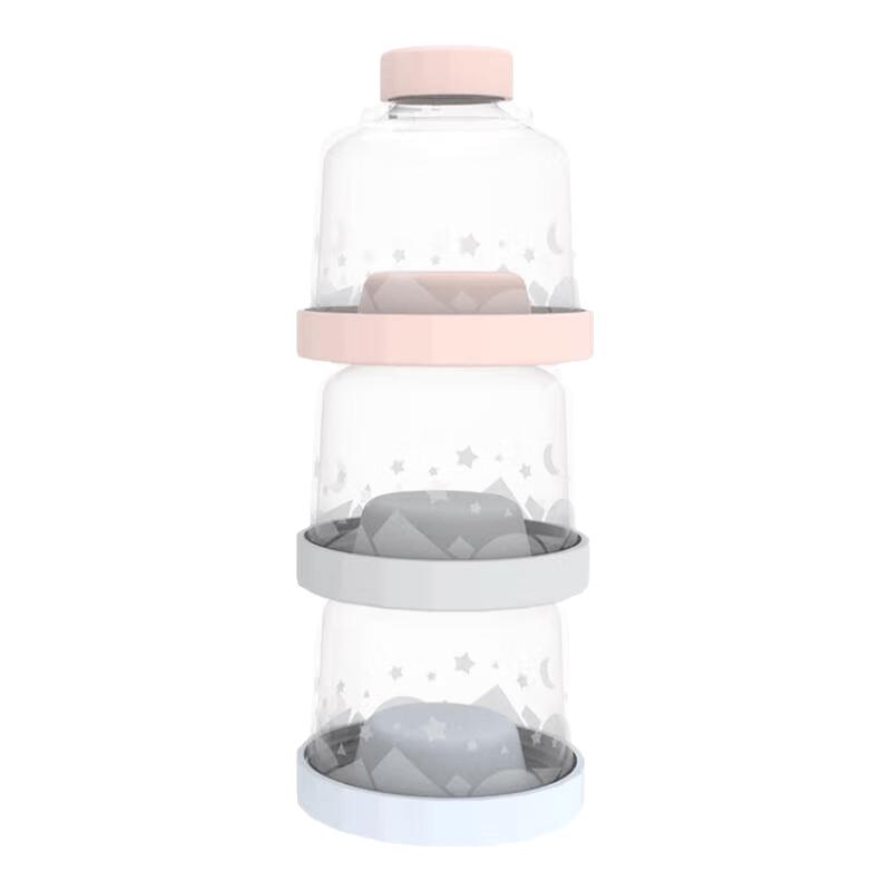Evorie Portable Three-Layer Milk Powder Container